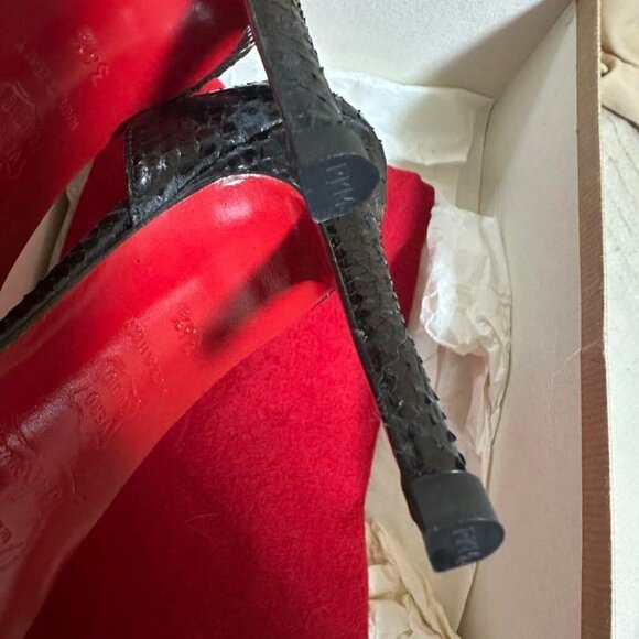 Christian Louboutin Pumps Heel Leather Black - Picture 8 of 8